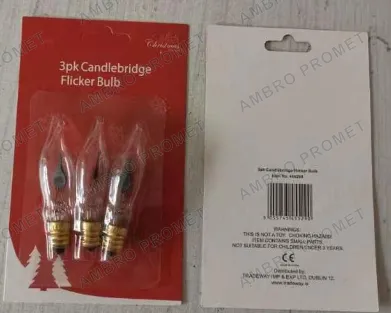 ZAMJENSKE ŽARULJICE ZA SVIJEĆNJAK PLAMENIK