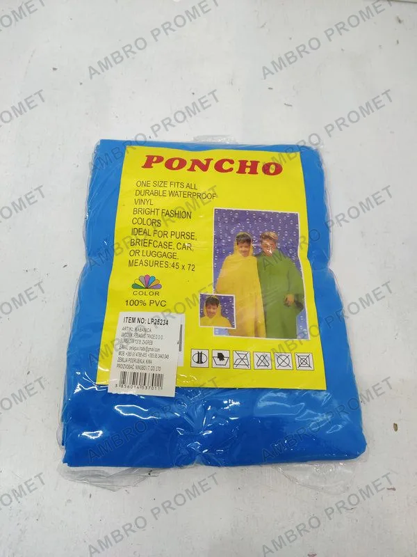 KABANICA DJEČJA PONČO
