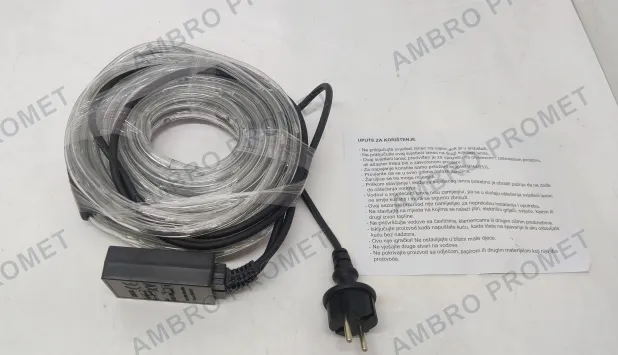 BOŽIĆNE LAMPICE CIJEVNE  15M + 1,5M KABEL — HLADNO BIJELA
ŠARENA
CRVENA 
PLAVA
